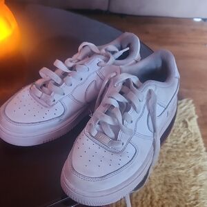 Classic White Kids Sneakers